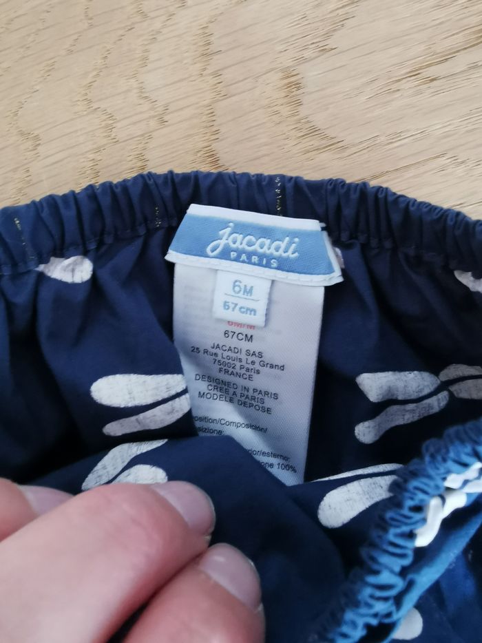 Robe et bloomer jacadi 6 mois en excellent état proche du neuf - photo numéro 4