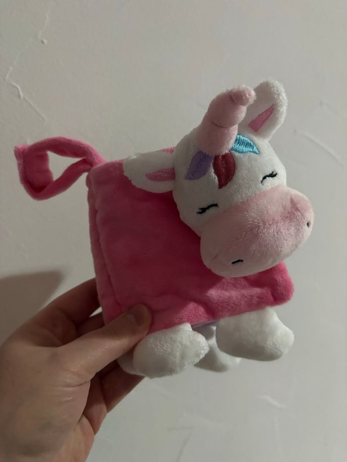 Livre en tissu licorne 🦄