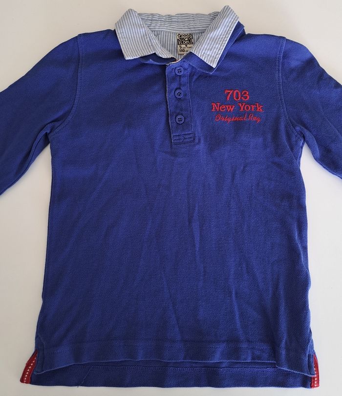 Polo ML garçon 5 ans TBE - photo numéro 4