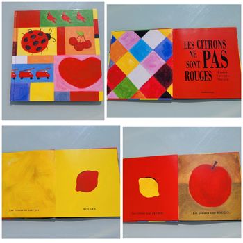 Livre animé de caches Les Citrons 🍋 ne sont pas rouges 🍎