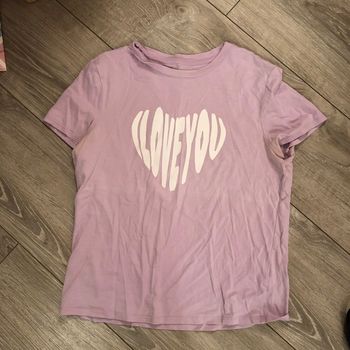 Tee shirt mauve