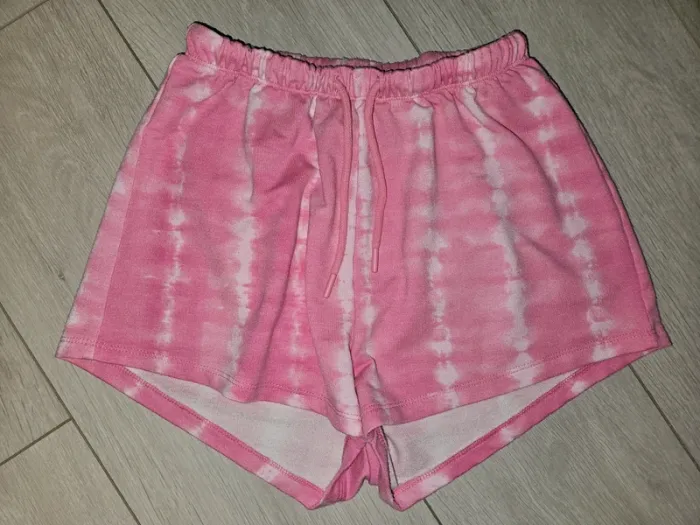 Short fille rose et blanc undiz xs