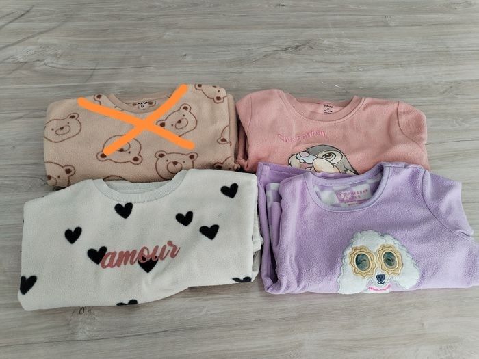 Lot de 3 pyjamas - photo numéro 2