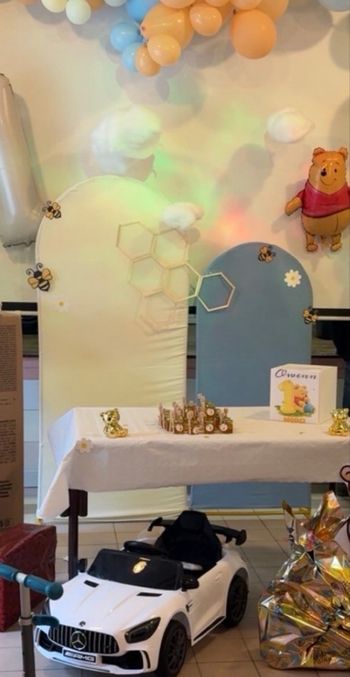 Lot 3 arche baptême mariage anniversaire fête 