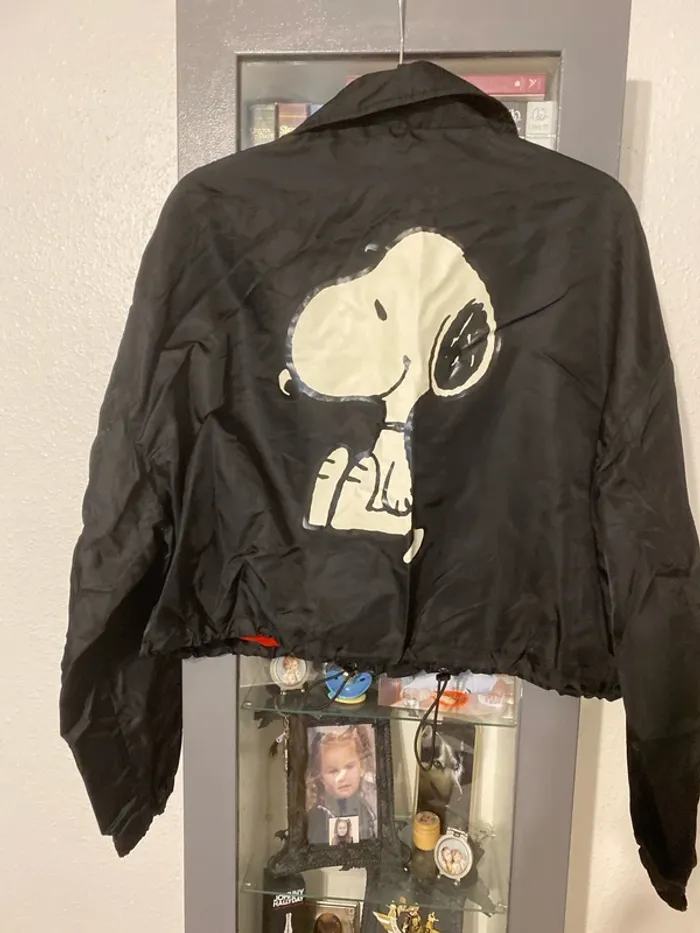 superbe veste coupe vent snoopy Bershka M/L - photo numéro 4