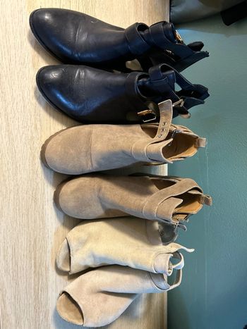 Lot chaussures ouvertes
