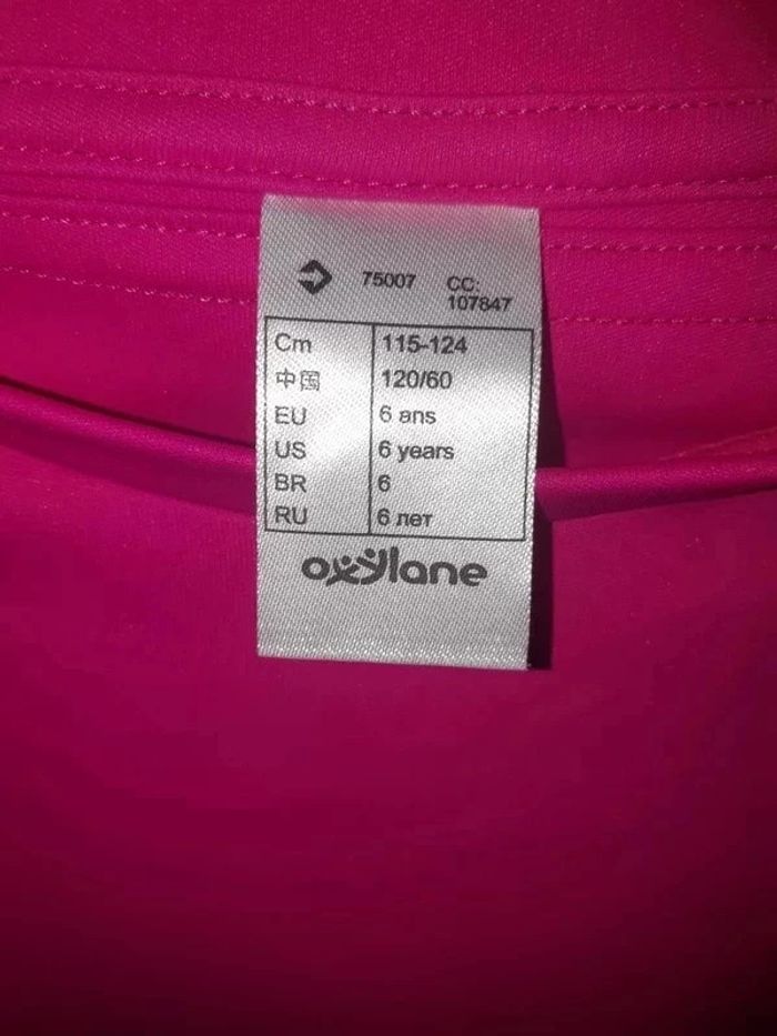 Tee-shirt Anti UV T.6 ans Oxylane - photo numéro 2