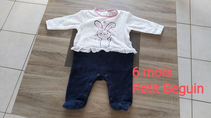 Pyjama 6 mois Petit Béguin