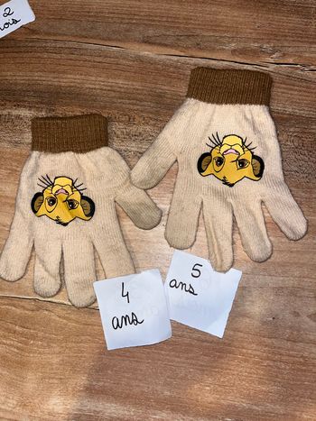 Gants TU - 4 ans