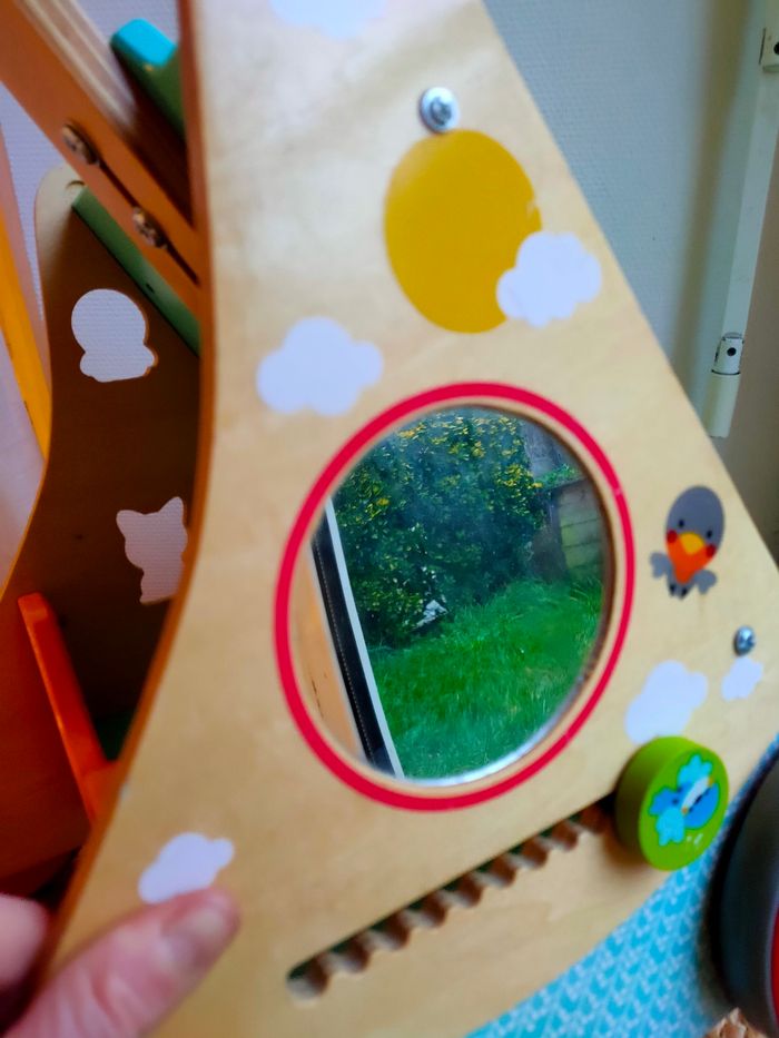 Chariot de marche en bois - photo numéro 4