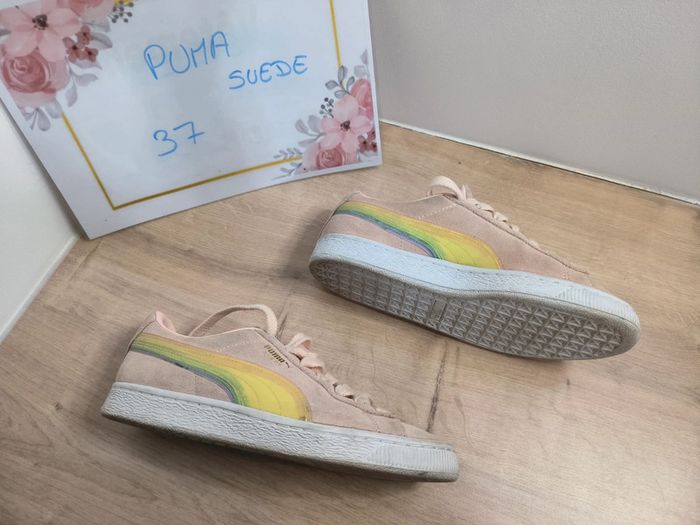 Basket Puma suede rose T37 - photo numéro 3