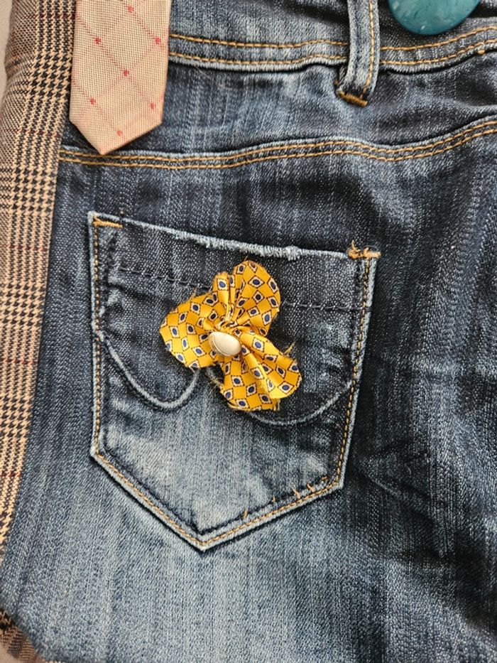 Sac à main bandoulière / besace fait main - photo numéro 6