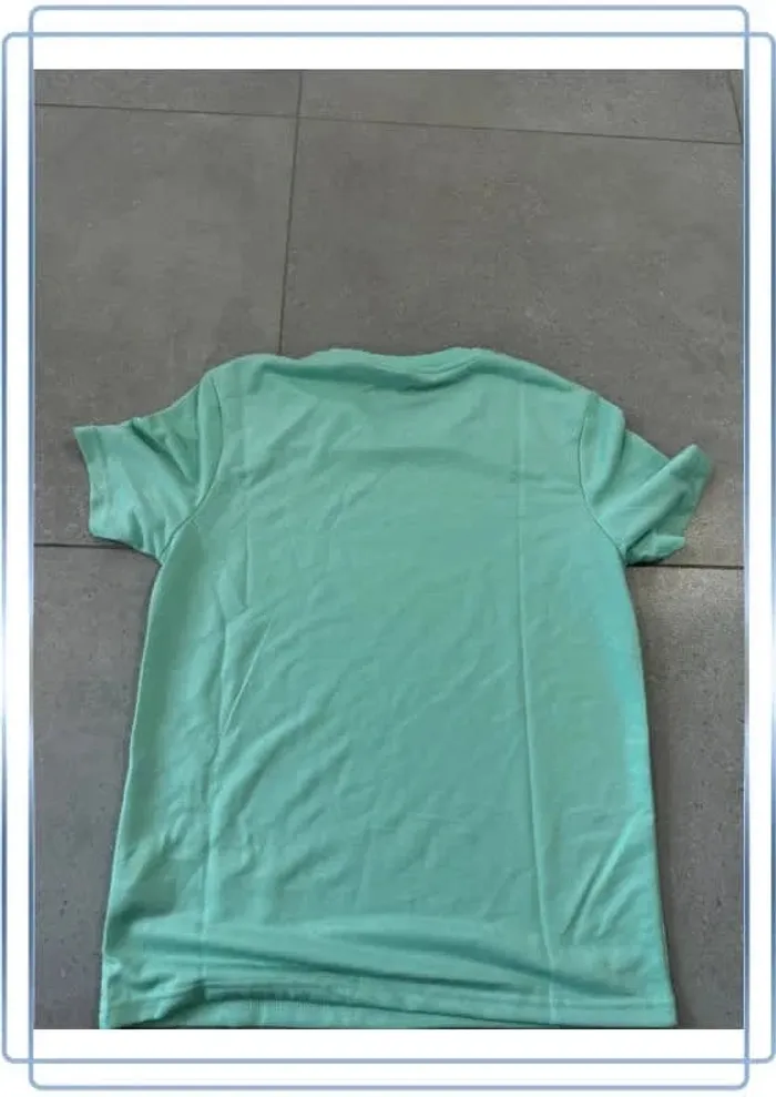 T shirt menthe Manfinity, taille S, très bon état - photo numéro 3