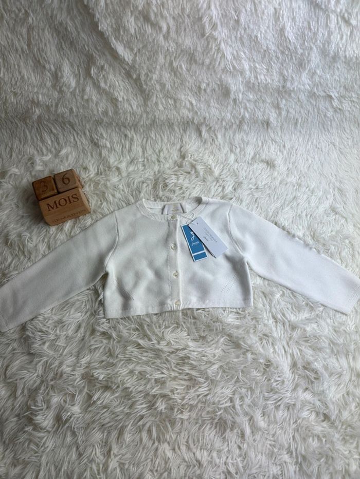 Cardigan cérémonie bébé fille Jacadi taille 36 mois