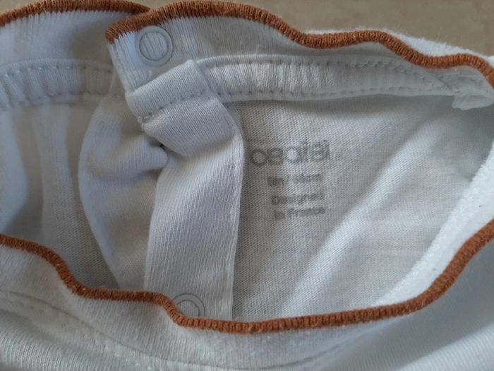 Tee shirt manches courtes garçon 6 mois - photo numéro 3