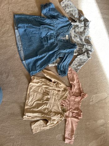 Lot Haut et robe 9 mois 
