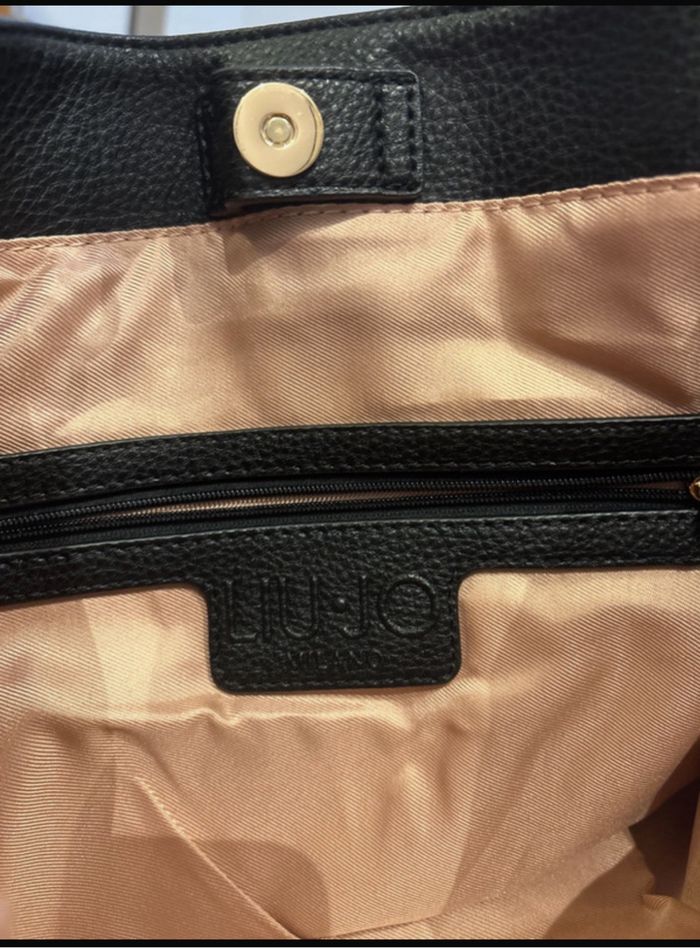 Sac à main Liu Jo M Satchel noir - photo numéro 5
