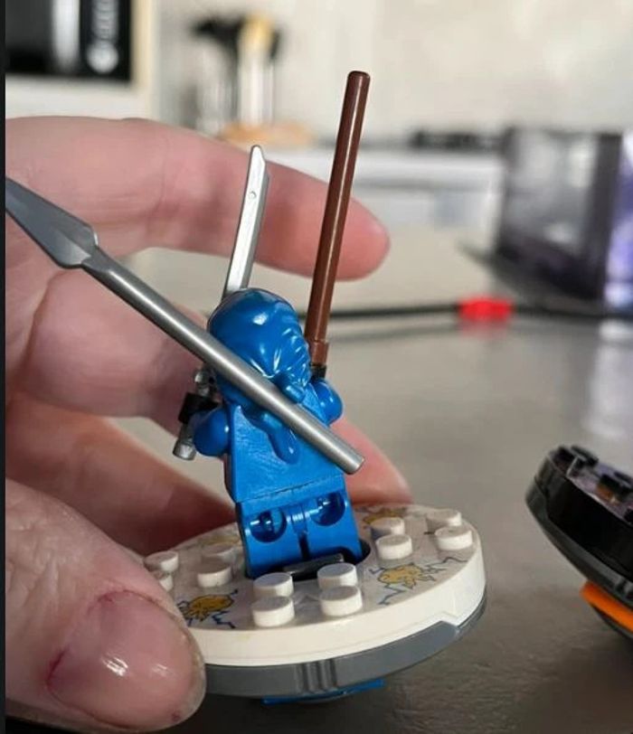 toupie et arene lego ninjago 2257 - photo numéro 7