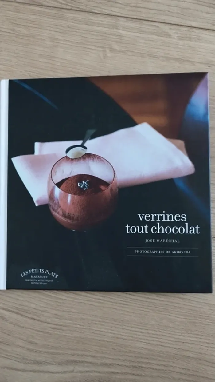 Livre verrines tout chocolat