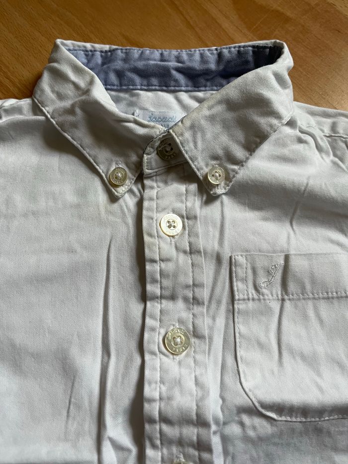 Belle chemise blanche ML JACADI T. 2 ans/24 mois garçon TBE - photo numéro 5