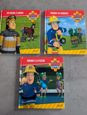 3 Albums Sam le pompier