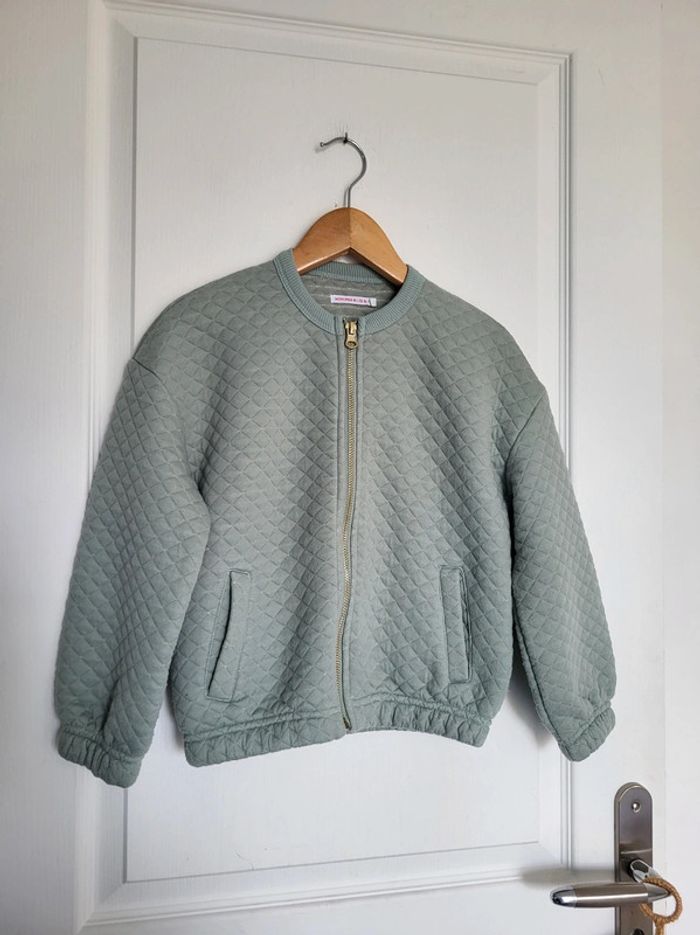 Veste zippée monoprix 8 ans