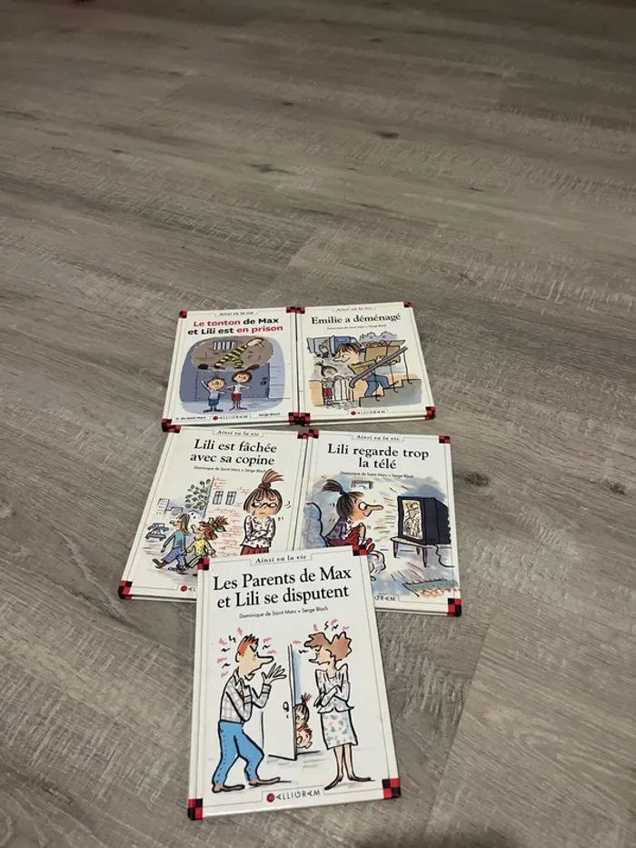 Livres Max et Lili