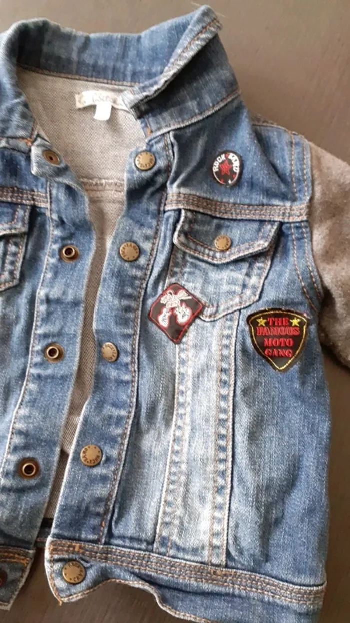 Veste en jeans - photo numéro 2