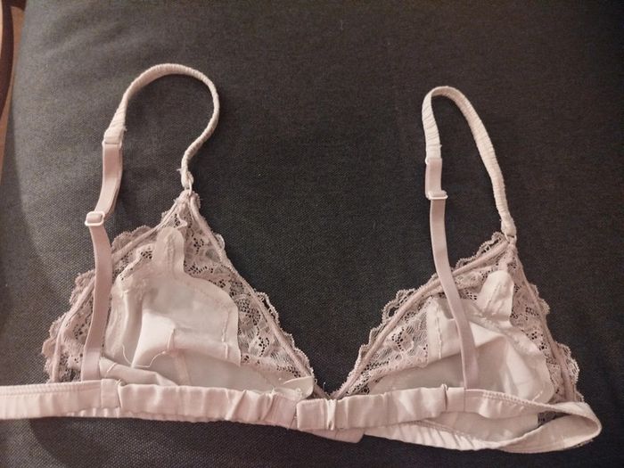 Soutien gorge blanc casse - photo numéro 2