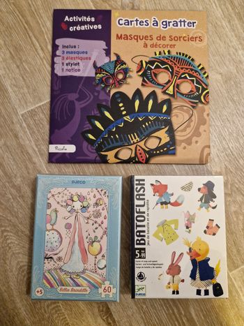 Lot de 3 Jeux Djeco 5/7 ans 