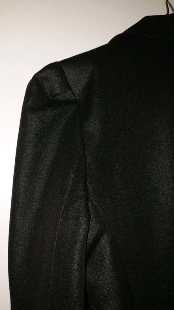 Blazer femme  ceintré noir - photo numéro 2