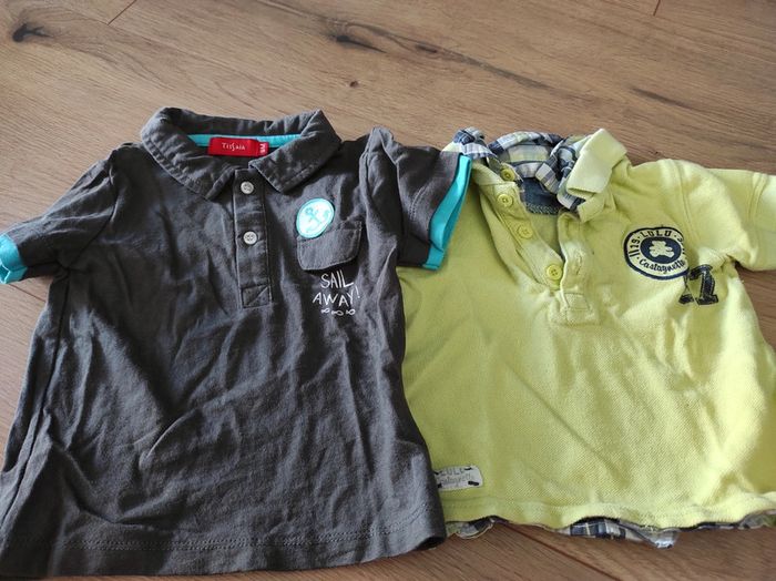 Lot de deux polos 9 mois