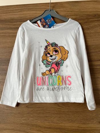 tee shirt manche longue pat patrouille