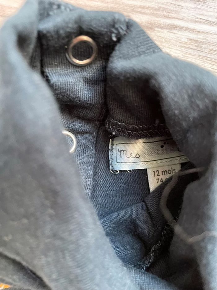 Sous pull motif lapin- mes petits cailloux 12 mois - photo numéro 4
