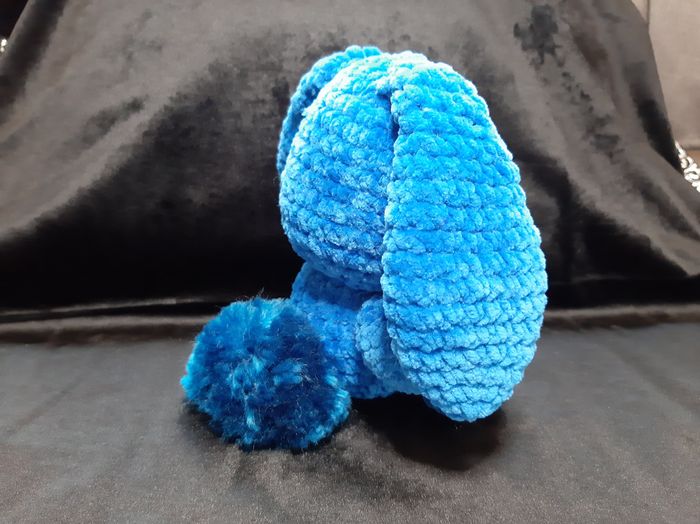 Peluche lapin fait main - photo numéro 2