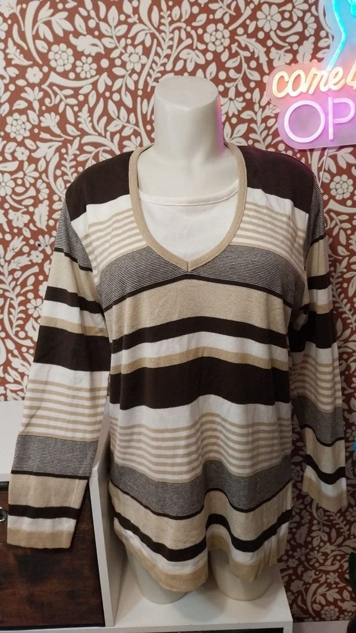 Pull femme T.44/46 - photo numéro 3