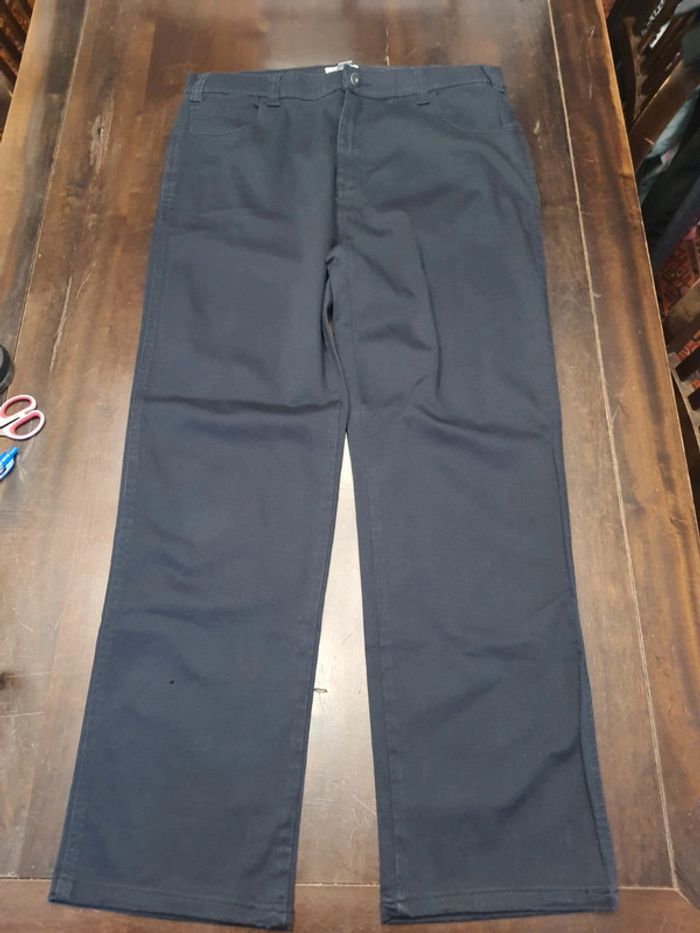 Pantalon noir coupe jeans Roger Kent fr be 52 - photo numéro 2