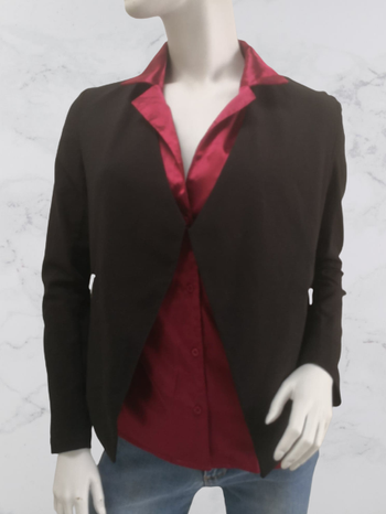 Blazer noir “H&M” chic et moderne Taille 36