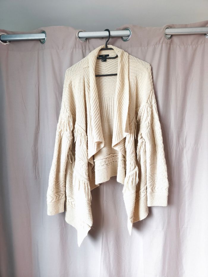 Gilet a franges h&m taille s - photo numéro 1
