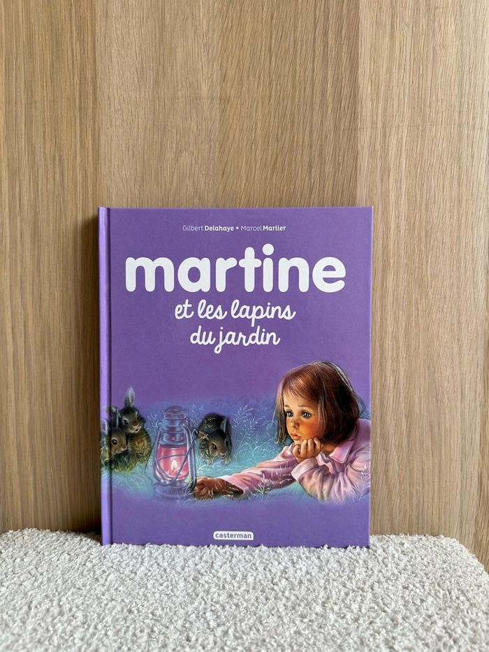 Livre Martine et les lapins du jardin