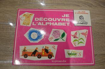 Livre la joie d 'apprendre je découvre l'alphabet les presses d'or