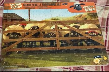 Puzzle en bois Shaun the Sheep Neuf