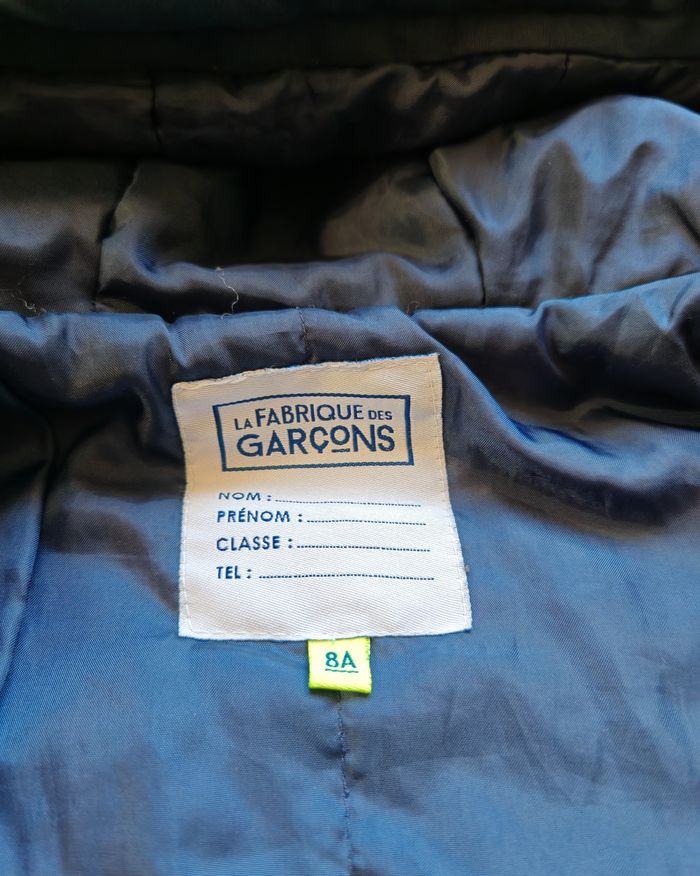 Parka 2 en 1 La fabrique des garçons 8 ans - photo numéro 10