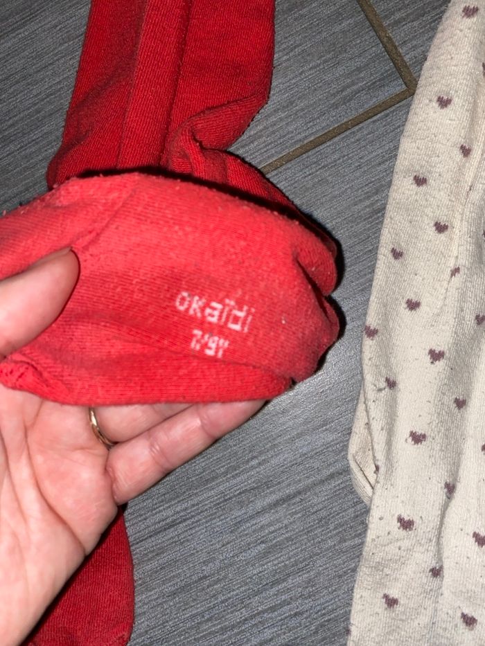 3 paires de collants fille