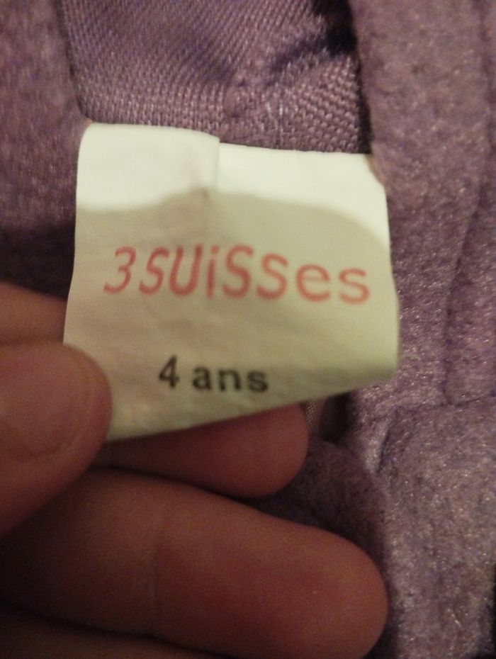 Manteau violet 4 ans - photo numéro 2