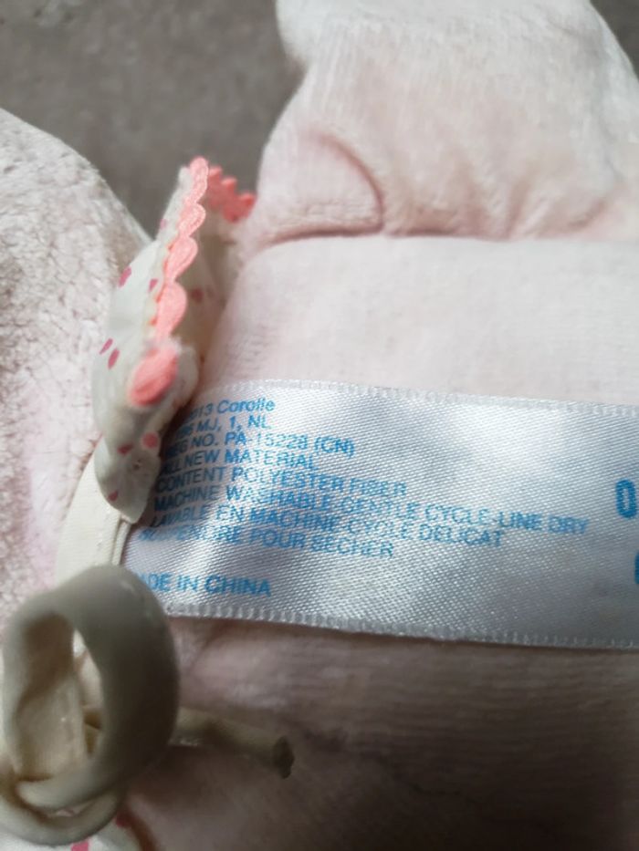 Poupée Corolle rose pâle corps mou - photo numéro 5