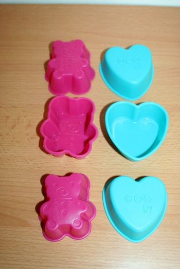 Lot de 6 moules silicone