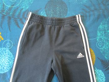 Jogging Adidas Bas de Survêtement Pantalon enfant Ado Taille M 14 16 ans Noir (A130)