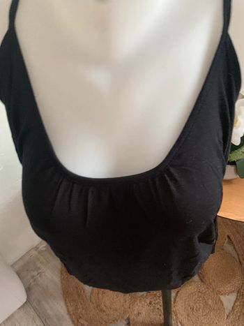 Blouse noire oversize original no excuse taille 36