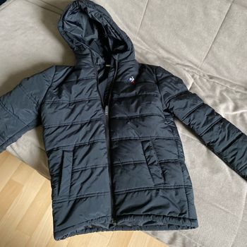 Doudoune noire le coq sportif 12 ans